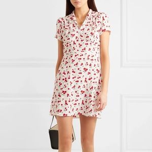 NWT HVN Morgan Mini Dress Cherry Print Size 10
